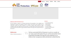 Desktop Screenshot of odfireprotection.co.uk